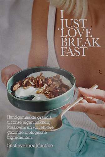 I Just Love Breakfast Folder NL